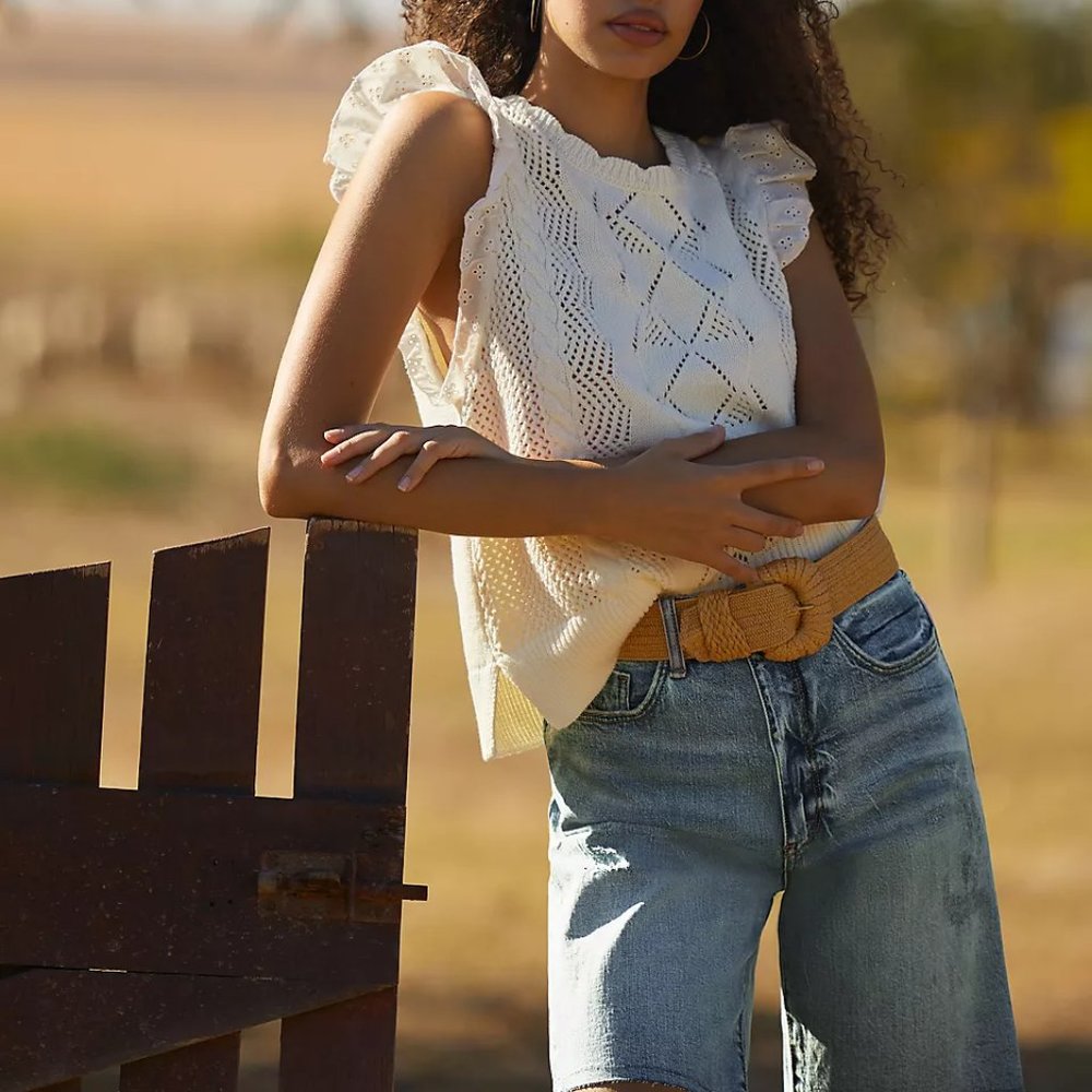 Anthropologie Pilcro Denim Bermuda  Shorts